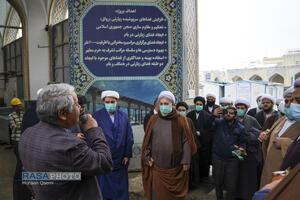 بازدید جمعی از اعضای خبرگزاری رسا و فضلاء استان مازندران از فعالیت‌های آستان قدس رضوی