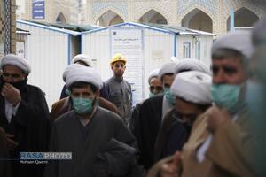 بازدید جمعی از اعضای خبرگزاری رسا و فضلاء استان مازندران از فعالیت‌های آستان قدس رضوی