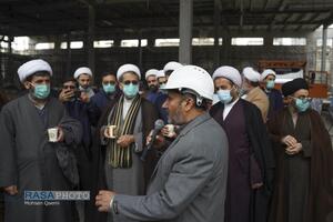 بازدید جمعی از اعضای خبرگزاری رسا و فضلاء استان مازندران از فعالیت‌های آستان قدس رضوی