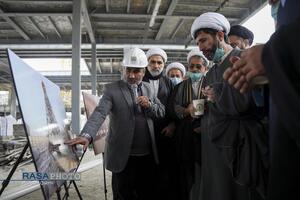 بازدید جمعی از اعضای خبرگزاری رسا و فضلاء استان مازندران از فعالیت‌های آستان قدس رضوی