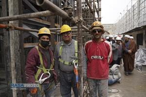 بازدید جمعی از اعضای خبرگزاری رسا و فضلاء استان مازندران از فعالیت‌های آستان قدس رضوی