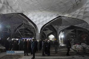 بازدید جمعی از اعضای خبرگزاری رسا و فضلاء استان مازندران از فعالیت‌های آستان قدس رضوی