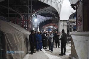 بازدید جمعی از اعضای خبرگزاری رسا و فضلاء استان مازندران از فعالیت‌های آستان قدس رضوی