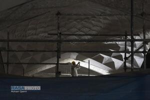 بازدید جمعی از اعضای خبرگزاری رسا و فضلاء استان مازندران از فعالیت‌های آستان قدس رضوی