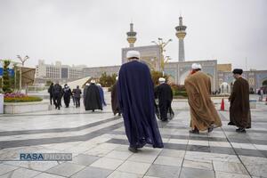 بازدید جمعی از اعضای خبرگزاری رسا و فضلاء استان مازندران از فعالیت‌های آستان قدس رضوی