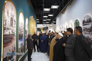 بازدید جمعی از اعضای خبرگزاری رسا و فضلاء استان مازندران از فعالیت‌های آستان قدس رضوی