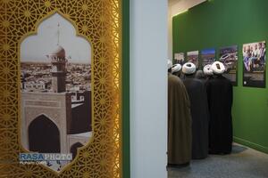 بازدید جمعی از اعضای خبرگزاری رسا و فضلاء استان مازندران از فعالیت‌های آستان قدس رضوی