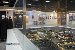 بازدید جمعی از اعضای خبرگزاری رسا و فضلاء استان مازندران از فعالیت‌های آستان قدس رضوی