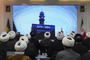 بازدید جمعی از اعضای خبرگزاری رسا و فضلاء استان مازندران از فعالیت‌های آستان قدس رضوی