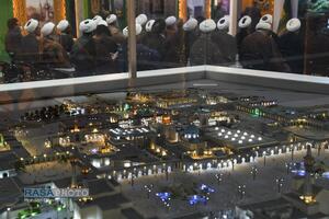 بازدید جمعی از اعضای خبرگزاری رسا و فضلاء استان مازندران از فعالیت‌های آستان قدس رضوی