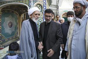 مراسم تشییع و خاکسپاری ابوالشهید حاج‌آقا عبدالله طائب