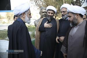 مراسم تشییع و خاکسپاری ابوالشهید حاج‌آقا عبدالله طائب