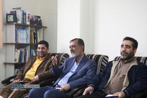 دیدار دست‌اندرکاران جشنواره ابوذر استان قم با مدیرعامل رسا