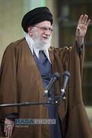 مراسم جشن میلاد حضرت صدیقه طاهره فاطمه زهرا (سلام‌الله‌علیها) با حضور رهبر انقلاب