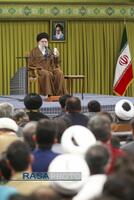 مراسم جشن میلاد حضرت صدیقه طاهره فاطمه زهرا (سلام‌الله‌علیها) با حضور رهبر انقلاب