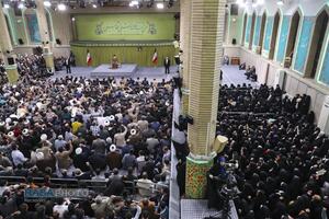 مراسم جشن میلاد حضرت صدیقه طاهره فاطمه زهرا (سلام‌الله‌علیها) با حضور رهبر انقلاب