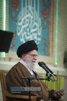 مراسم جشن میلاد حضرت صدیقه طاهره فاطمه زهرا (سلام‌الله‌علیها) با حضور رهبر انقلاب