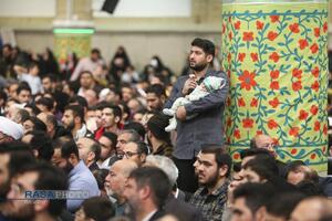 مراسم جشن میلاد حضرت صدیقه طاهره فاطمه زهرا (سلام‌الله‌علیها) با حضور رهبر انقلاب