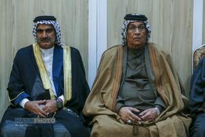 مراسم ختم ابوالزوجه آیت الله کعبی در قم