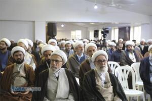 گردهمایی اساتید و طلاب مدارس علمیه بابل با حضور آیت الله مروی