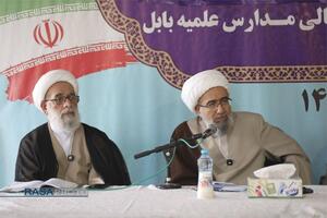 گردهمایی اساتید و طلاب مدارس علمیه بابل با حضور آیت الله مروی