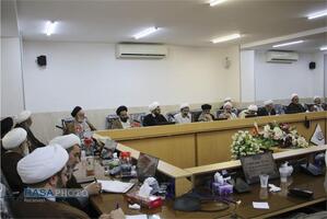 نشست مدیران مراکز حوزوی اصفهان با آیت الله شب زنده دار