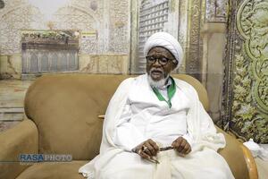 تشرف شیخ زکزاکی به زیارت حرم حضرت فاطمه معصومه (س)