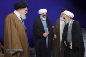 دیدار اعضای ستاد برگزاری کنگره بزرگداشت آیت‌الله میلانی با رهبر معظم انقلاب