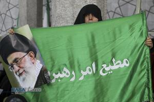 اجتماع حماسی مردم انقلابی قم در یوم الله نهم دی