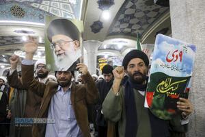 اجتماع حماسی مردم انقلابی قم در یوم الله نهم دی