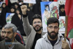 اجتماع حماسی مردم انقلابی قم در یوم الله نهم دی