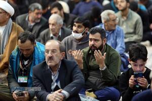 مراسم بزرگداشت آیت‌الله مصباح یزدی در حرم کریمه اهل‌بیت (س)