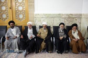 مراسم بزرگداشت آیت‌الله مصباح یزدی در حرم کریمه اهل‌بیت (س)