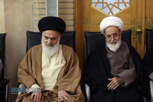 مراسم بزرگداشت آیت‌الله مصباح یزدی در حرم کریمه اهل‌بیت (س)