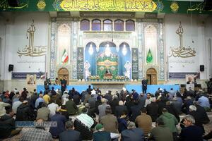 مراسم بزرگداشت آیت‌الله مصباح یزدی در حرم کریمه اهل‌بیت (س)