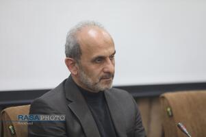 جلسه جامعه مدرسین حوزه علمیه با حضور جبلی رئیس رسانه ملی