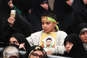 دیدار خانواده شهدای اقتدار با رهبر انقلاب در روز میلاد امیرالمومنین (علیه‌السلام)