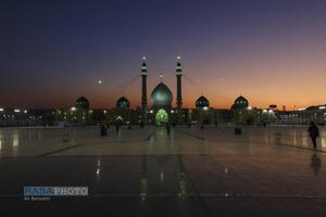 مراسم معنوی اعتکاف ۱۴۰۴ در مسجد مقدس جمکران