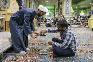 مراسم معنوی اعتکاف ۱۴۰۴ در مسجد مقدس جمکران