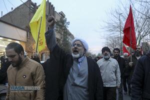 قیام مردم قم علیه اغتشاشگران