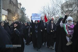 قیام مردم قم علیه اغتشاشگران