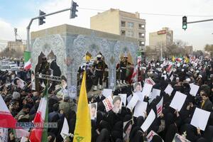 تشییع پیکر دو شهید مدافع امنیت فراجا در قم