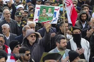 تشییع پیکر دو شهید مدافع امنیت فراجا در قم