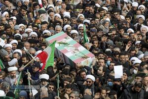 تشییع پیکر دو شهید مدافع امنیت فراجا در قم