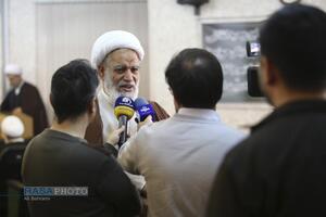 گردهمایی علما و اساتید حوزه در محکومیت اغتشاشات