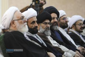 گردهمایی علما و اساتید حوزه در محکومیت اغتشاشات