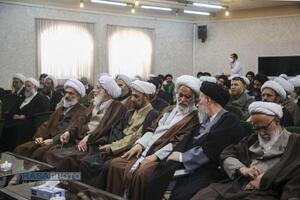 گردهمایی علما و اساتید حوزه در محکومیت اغتشاشات