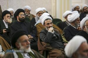 گردهمایی علما و اساتید حوزه در محکومیت اغتشاشات