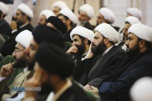 گردهمایی علما و اساتید حوزه در محکومیت اغتشاشات