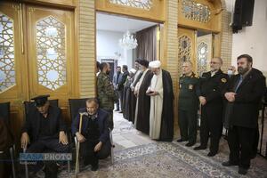 گرامیداشت شهدای امنیت در حرم حضرت فاطمه معصومه (س)